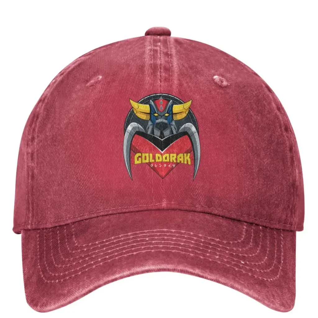 Casquette Goldorak Jeans Rouge