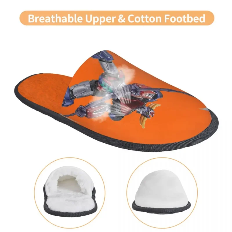 Pantoufles Orange Goldorak - Chaussons UFO Robot – Image 5