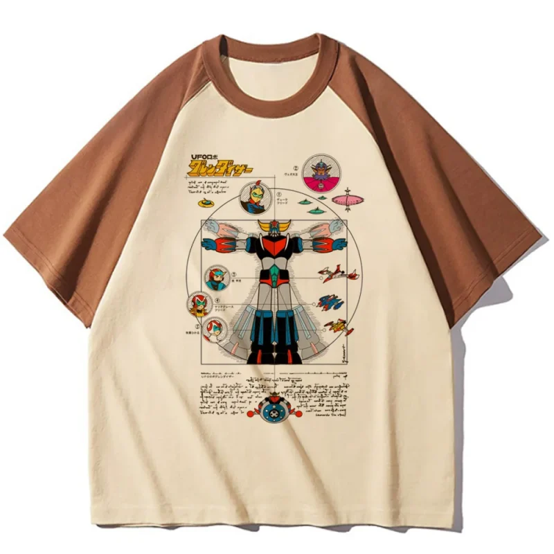 T-shirt Goldorak - Design Blueprint pour Fans