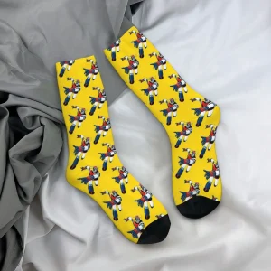 Chaussettes Nostalgie Goldorak – Jaune