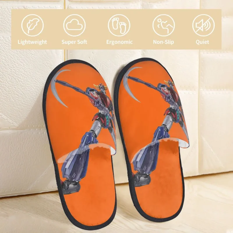 Pantoufles Orange Goldorak - Chaussons UFO Robot – Image 4