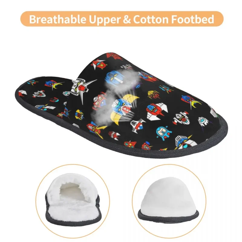 Pantoufle Unisexe Goldorak - Chaussons Homme Femme Enfant – Image 4