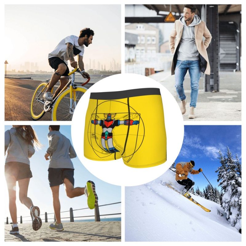 Boxer Jaune de Goldorak - Inspiration Greundizer – Image 4