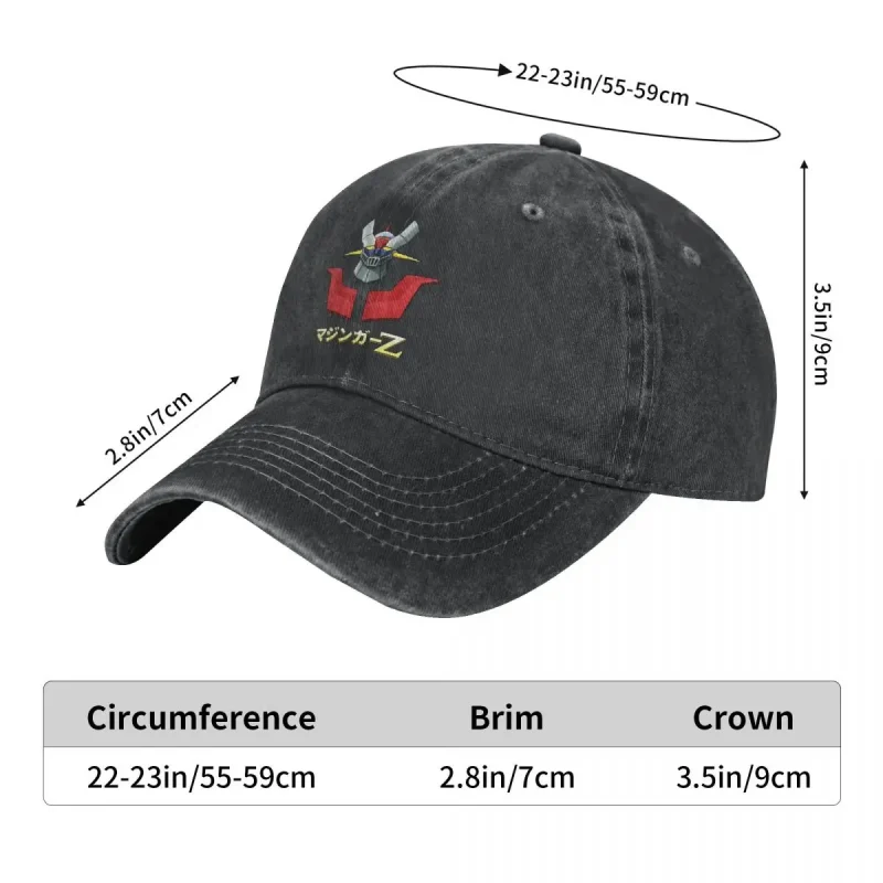 Casquette Mazinger Z Délavé - Chapeau Anime Actarus – Image 4