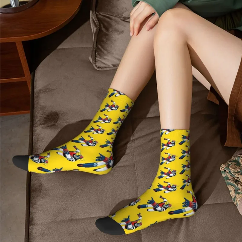 Chaussettes Nostalgie Goldorak – Jaune – Image 3