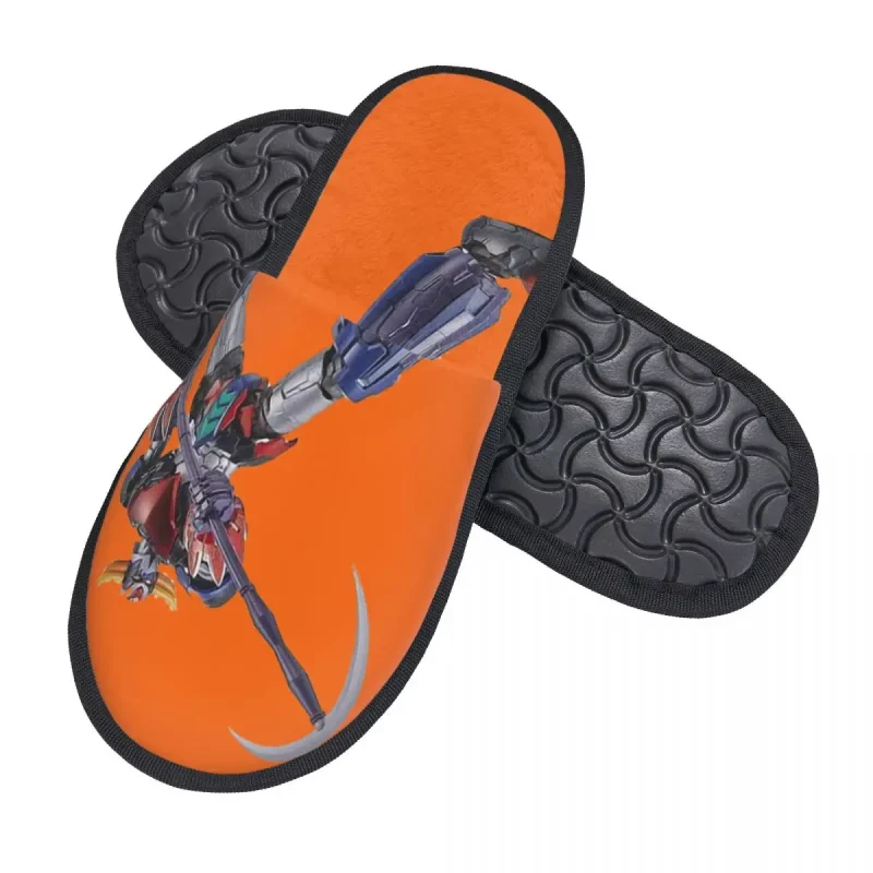 Pantoufles Orange Goldorak - Chaussons UFO Robot