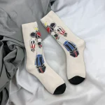 Chaussettes Mystère Goldorak - Blanches