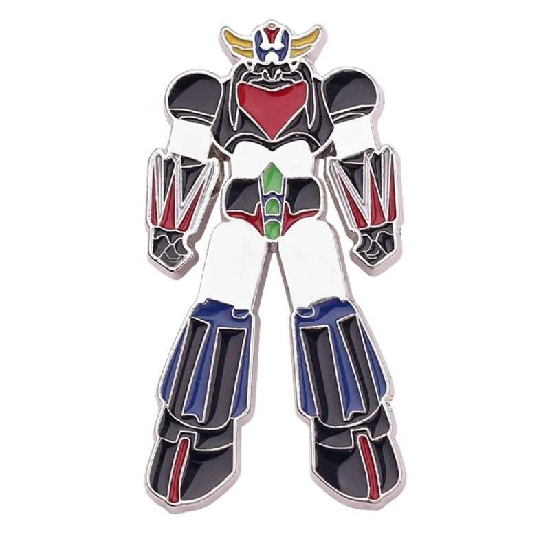 Broche Sculptée Grendizer - L’Âme de la Forteresse Volante