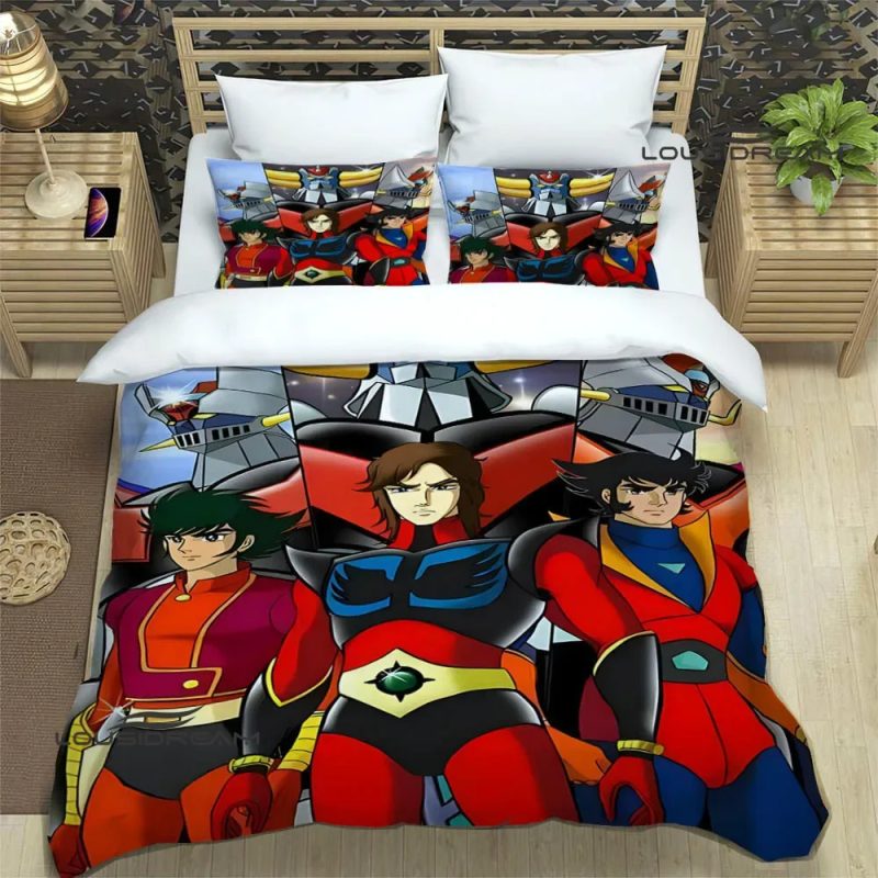 Décoration Chambre Rétro – Literie Goldorak, Hommage aux Robots des Années 80