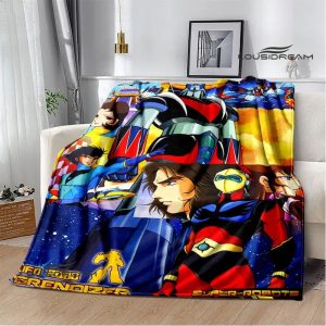 Goldorak en Microfibre – Chaleur Héroïque et Design Rétro