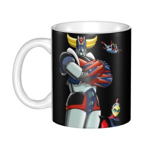 Céramique Spatiale – Tasse UFO Robot pour Fans de Véga