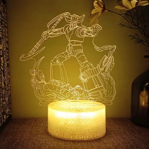 Lampe LED Goldorak - Ambiance Années 80 avec l’UFO Robot Grendizer