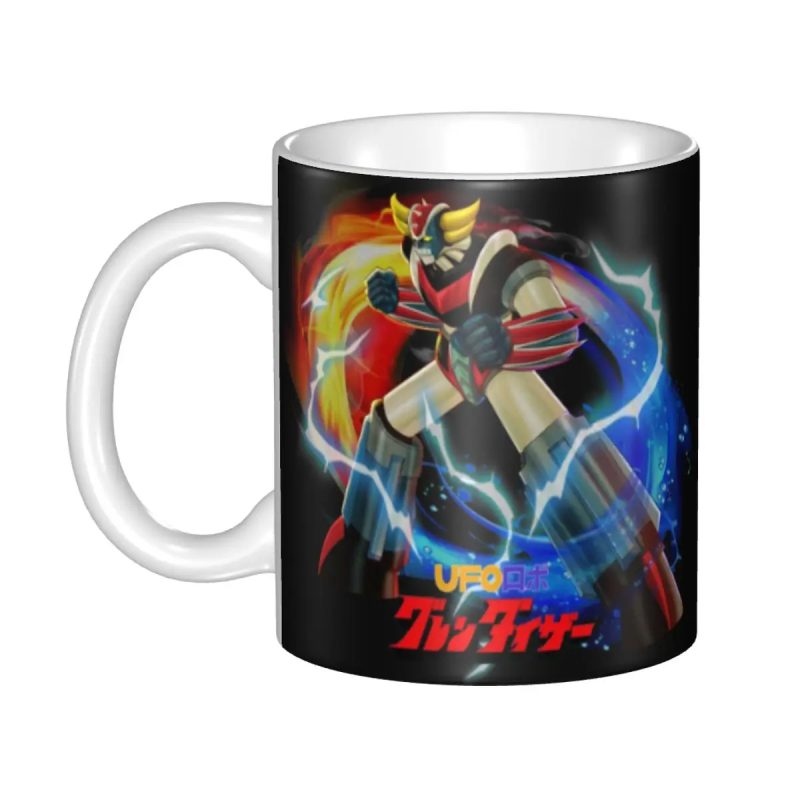 Design Rétro-Futuriste – Tasse Goldorak Édition Limitée