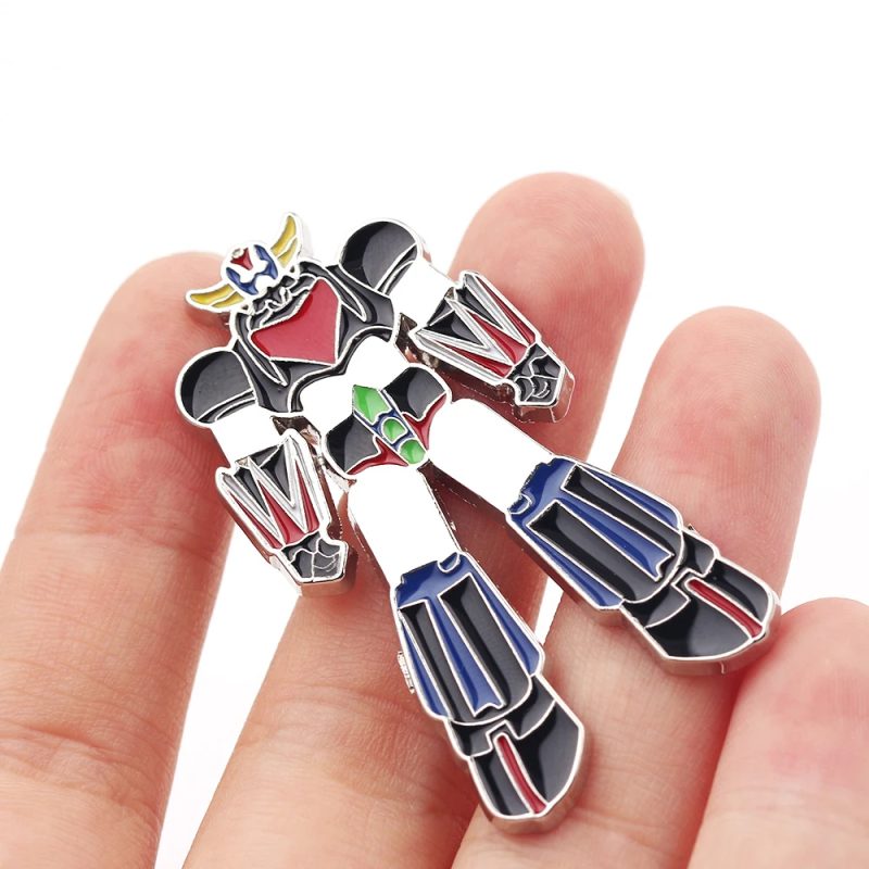 Broche Sculptée Grendizer - L’Âme de la Forteresse Volante – Image 4