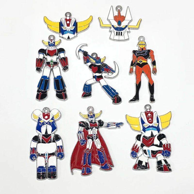 Porte-clés Collector Goldorak - 8 Pendentifs UFO Robot – Image 2