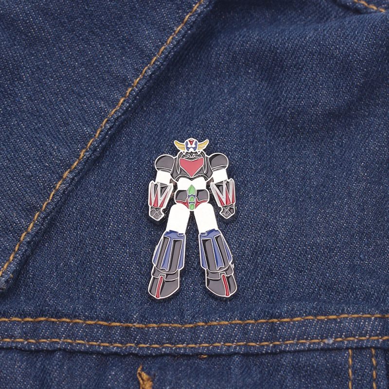 Broche Sculptée Grendizer - L’Âme de la Forteresse Volante – Image 3