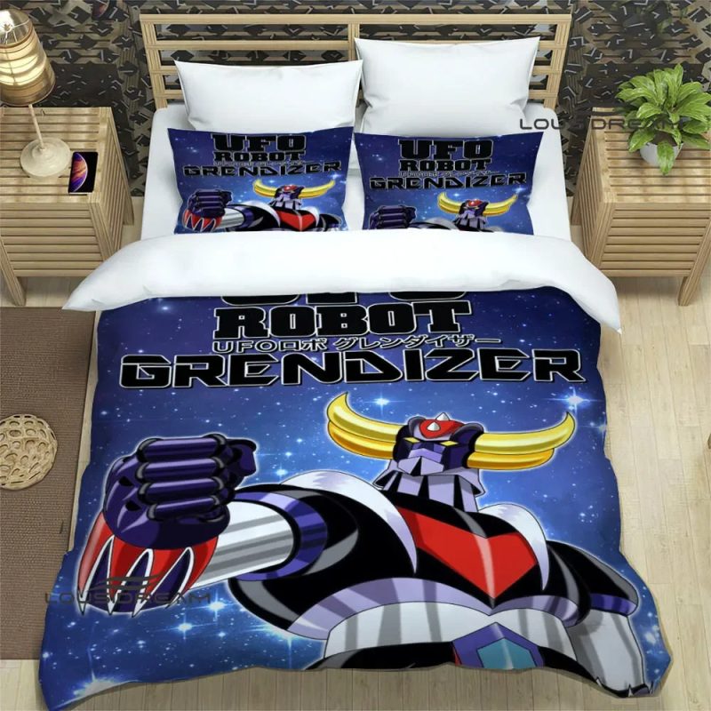 Literie 3 Pièces - Pour les Fans de Grendizer