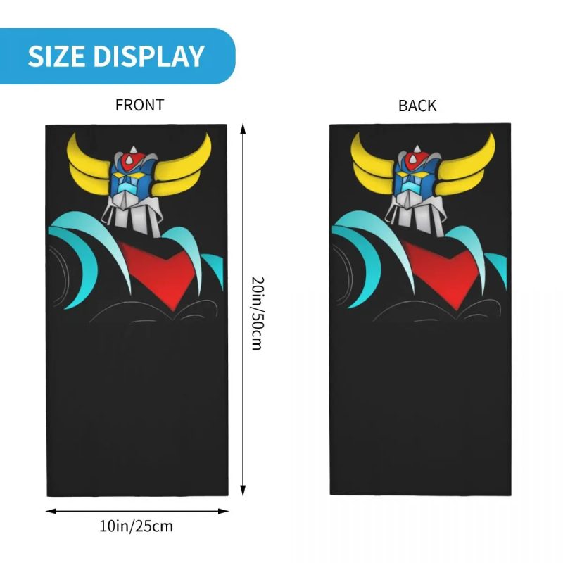 Cache-cou Goldorak Grendizer – Écharpe & Masque Anime – Image 3