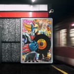 Poster Grendizer - Motifs Géométriques et Couleurs Néon