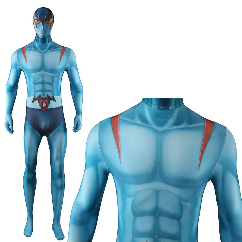 Costume Devilman Cosplay Premium - Combinaison Zentai & 3D | Goldorak France