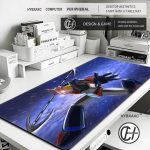 Accessoire Unique – Tapis Souris Goldorak aux Bords Renforcés