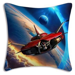 Déco Rétro-Gaming - Housse de Coussin Goldorak