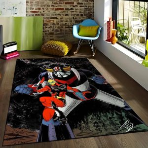Tapis Goldorak aux Motifs Cultes des Années 80