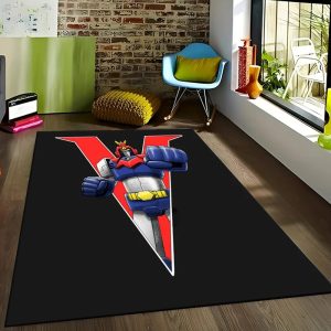 Tapis Doux et Antidérapant aux Couleurs de Goldorak