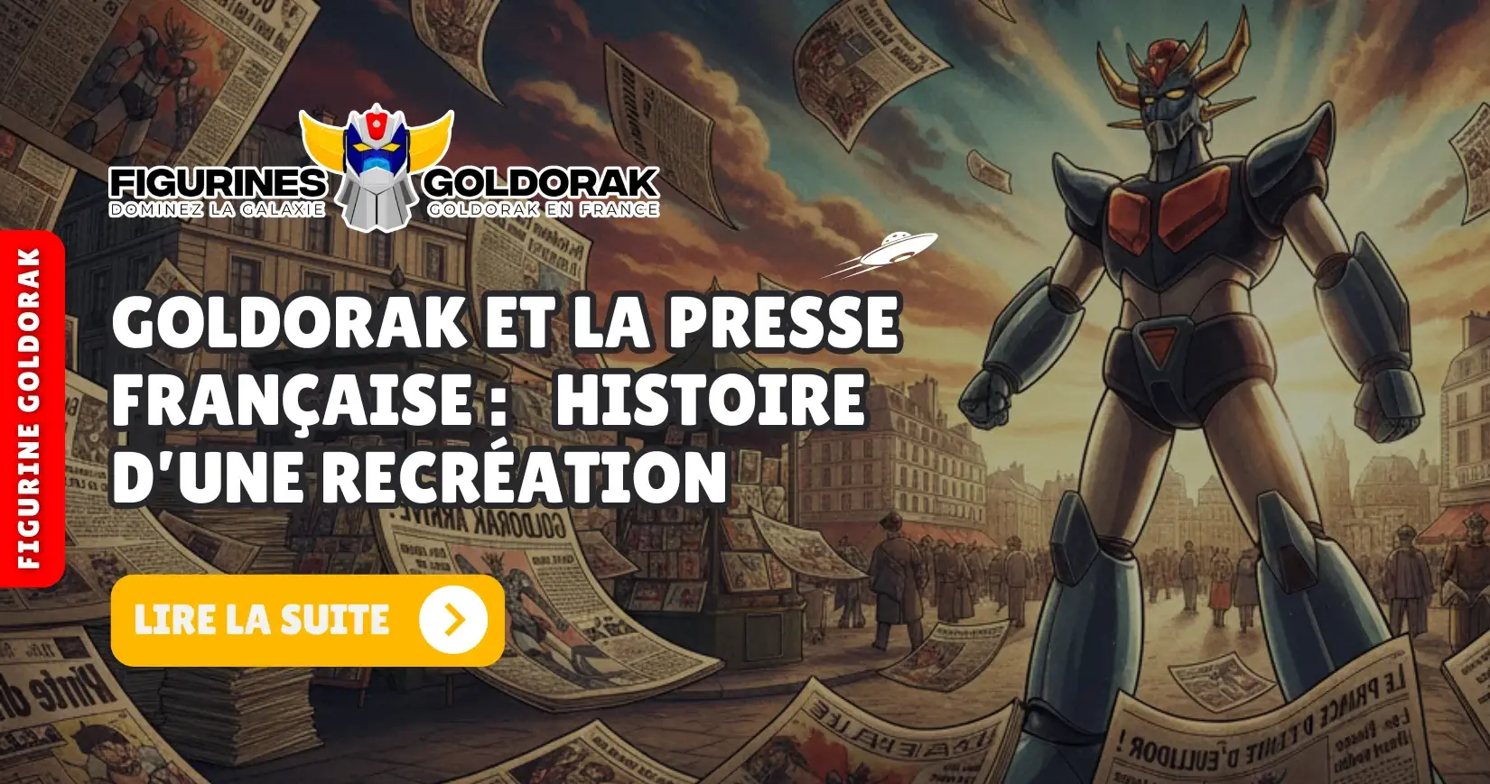 Goldorak et la presse française : histoire d’une recréation